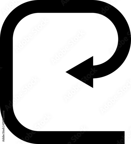 Arrow icon. Way direction sign. Road navigation arrows collection