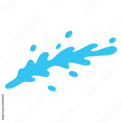 water splash vector illustration