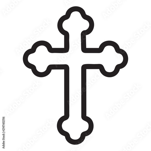 religion cross vector illustration