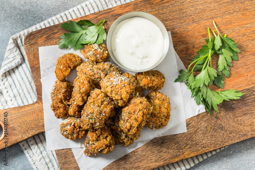 Savory Homemade Spicy Garlic Parmesan Boneless Chicken Wings