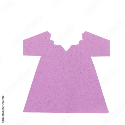 Woman trending dress pink gradient geometric abstract shape with jagged edges geometric shape abstract jagged edges bright pink