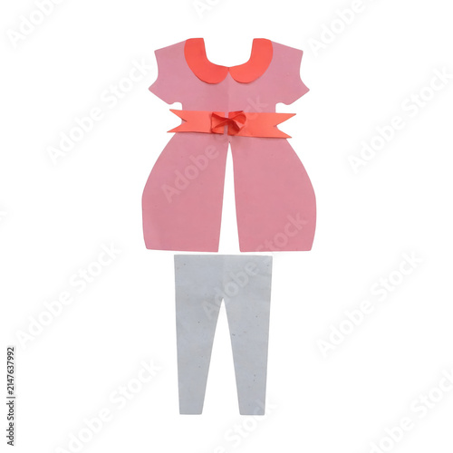 Woman trending dress pink heart-shaped bow tie with red heart center on black background, pink bow tie, fashion accessory