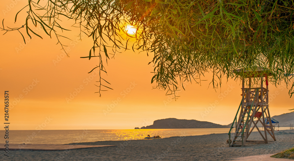 Obraz premium beautiful views of sunny Alanya Turkey for background
