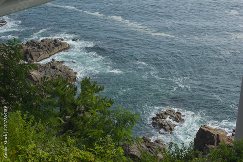 It is a view of the East Sea.
