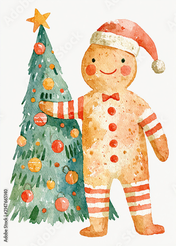 Christmas gingerbread man