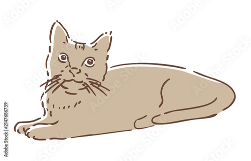 猫のイラスト