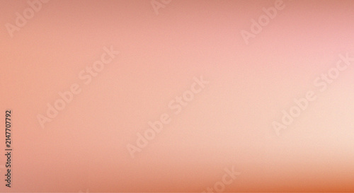 Obraz na płótnie Gentle blush pink and peachy orange gradient with soft, warm, luminous highlight