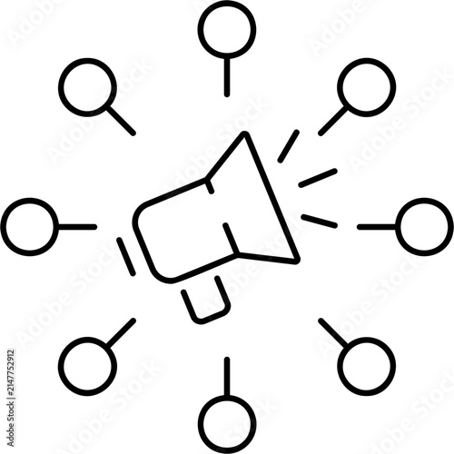 Line Omnichannel Icon