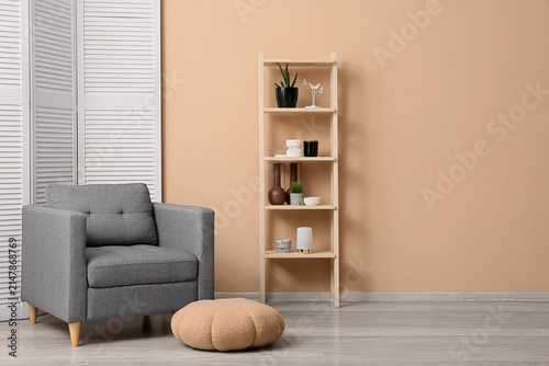 Modern living room interior...