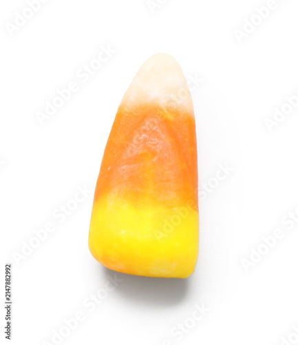 Halloween candy corn isolat...