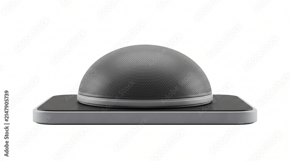 Fototapeta premium Modern Balance Trainer Isolated on White Background