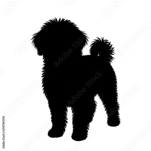 Black Dog Silhouette Transparent Background