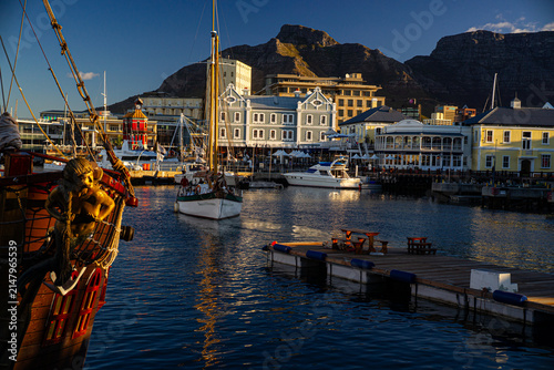 Table Mountain and harbor