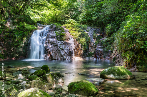 茨城県　乙女滝　花貫渓谷