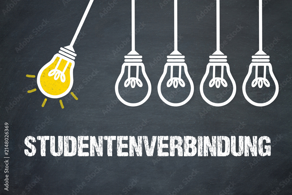 Fototapeta premium Studentenverbindung 
