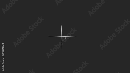 Geometric Line and Dot Pattern Loop