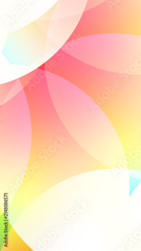 Fotografie Vertical Background Vibrant abstract warm gradient vector background featuring s