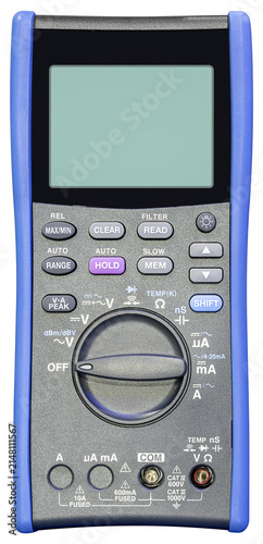 Fotografía Blue insulation resistance tester