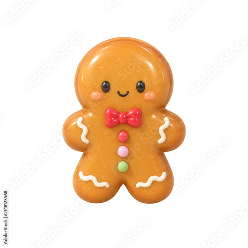 gingerbread man isolated