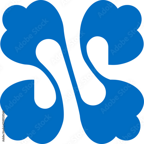 the logo is the N Flower or N Cloud. Batik, Unique and elegant.