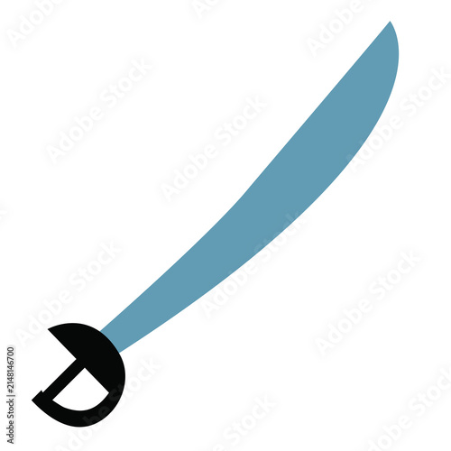 Принти на полотні Nutcracker soldier saber sword toy cutlass vector illustration