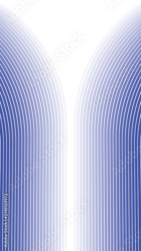Soft Blue and White Curved Line Gradient Background