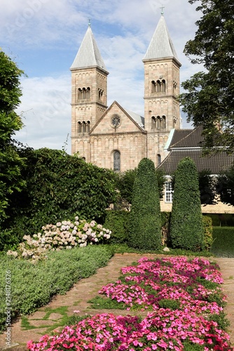 View of the cathedral of Viborg in Denmark