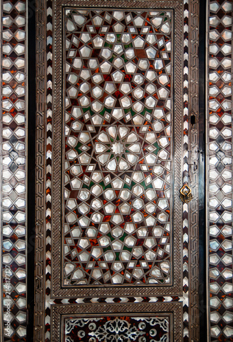 Konstfotografi Historical artifact inlaid with mother-of-pearl.