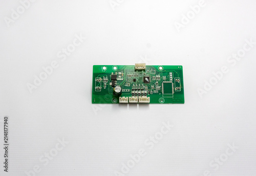 Obraz na plátne printed circuit boards using radio-technical components and parts for various de