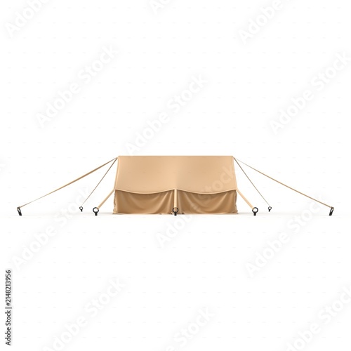 3d Render Military Tent Grade Shelter for Harsh Weather and Expeditions Sheltent