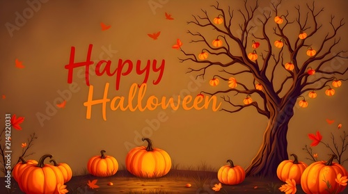 halloween pumpkin background