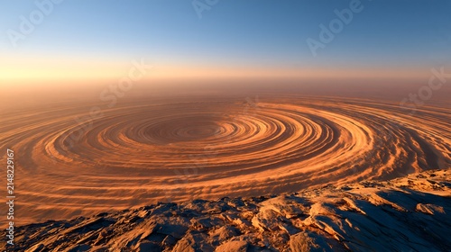 Eye of the Sahara: Dawn over the Richat Structure, Mauritania