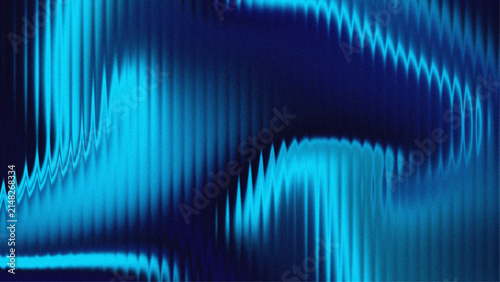 Deep blue glass texture background with vertical ripple distortion and smooth wave gradient for modern tech design, user interface backdrop or abstract visual layout