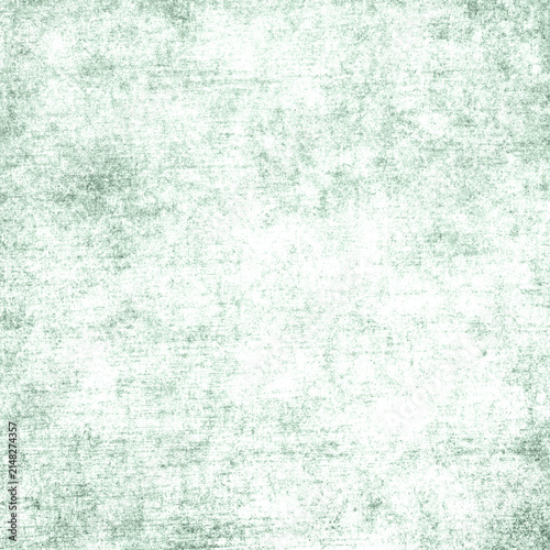 Vintage paper texture. Green grunge abstract background