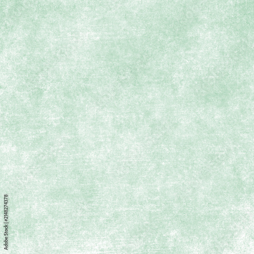 Vintage paper texture. Green grunge abstract background
