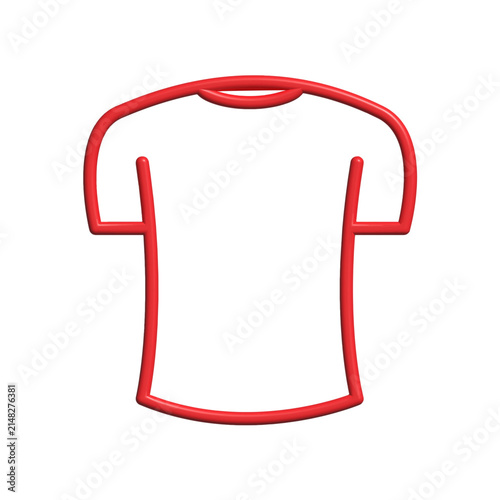 T-shirt icon design template