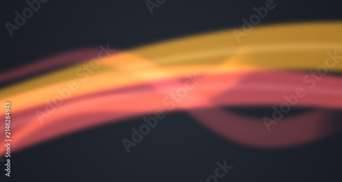 Foto Traînée lumineuse et trajectoire vibrante : mouvement rapide, lueur éclatante, s