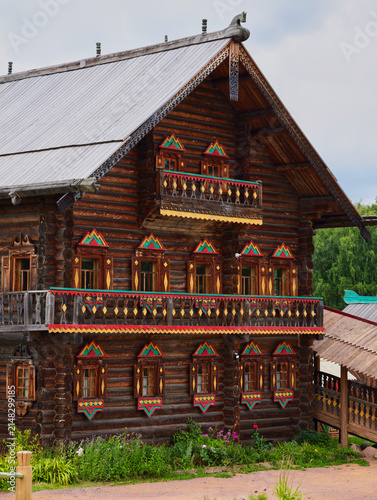 peasant house in the Bogoslovka Estate ethnographic park