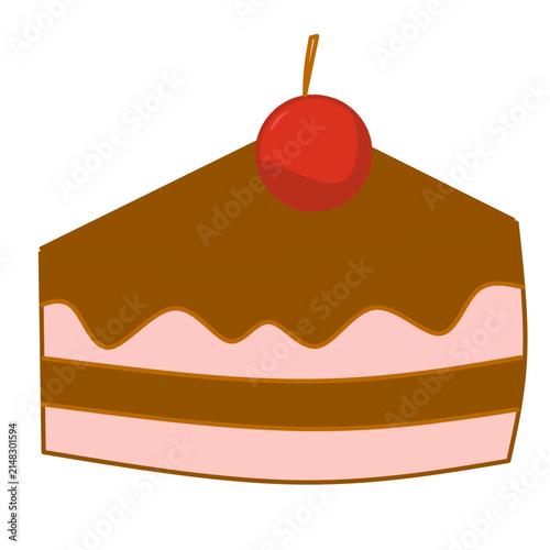 cake with cherry