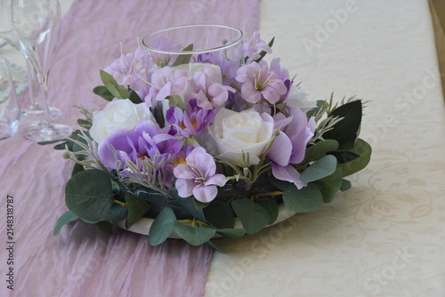Canvastavla Fiori per cerimonia di matrimonio
