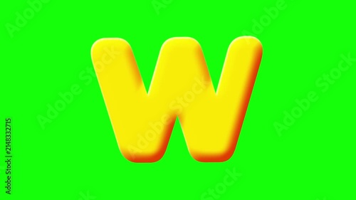 Professional Letter Professional Green Screen Element