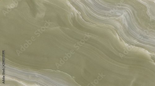 Muted Olive Green Sage Onyx Texture Background with Subtle White Banding