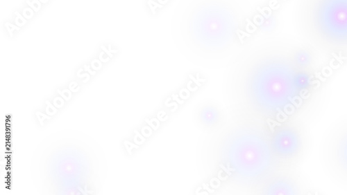 Minimalist digital composition showing glowing blue spheres scattered against a deep dark black artistic space