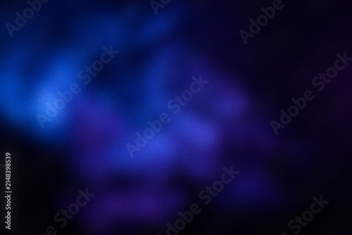 Canvastavla Clouds of blue smoke abstract background