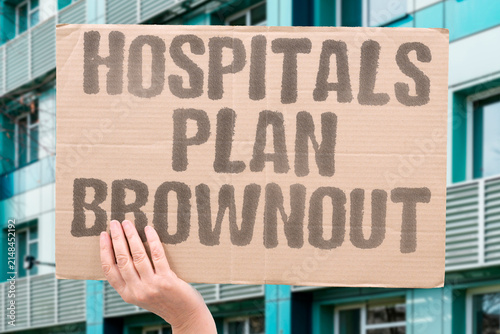 Konstfotografi "Hospitals Plan Brownout" Canadian facilities prepare for power loss during heat waves