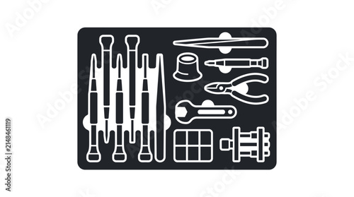 Professional Precision Tool Set in Storage Case