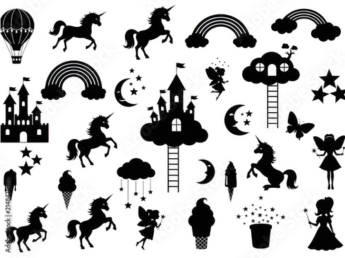 Minimalist vector icons of various animals and objects