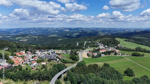 B 54, die Wechselbundesstraße bei Mönichkirchen, Niederösterreich 