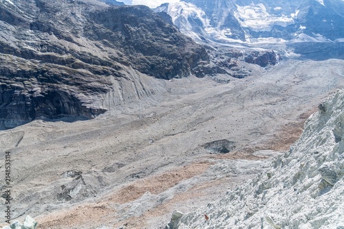 Photography Gletscherlandschaft vor der SAC-Schönbielhütte bei Zermatt