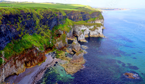 Obraz na płótnie Cliffs of Moher are sea cliffs located at the southwestern edge of the Burren region in County Clare, Ireland